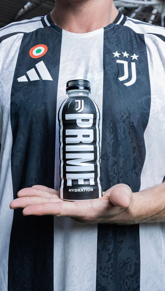 Juventus Prime Drink KSI and Logan Paul