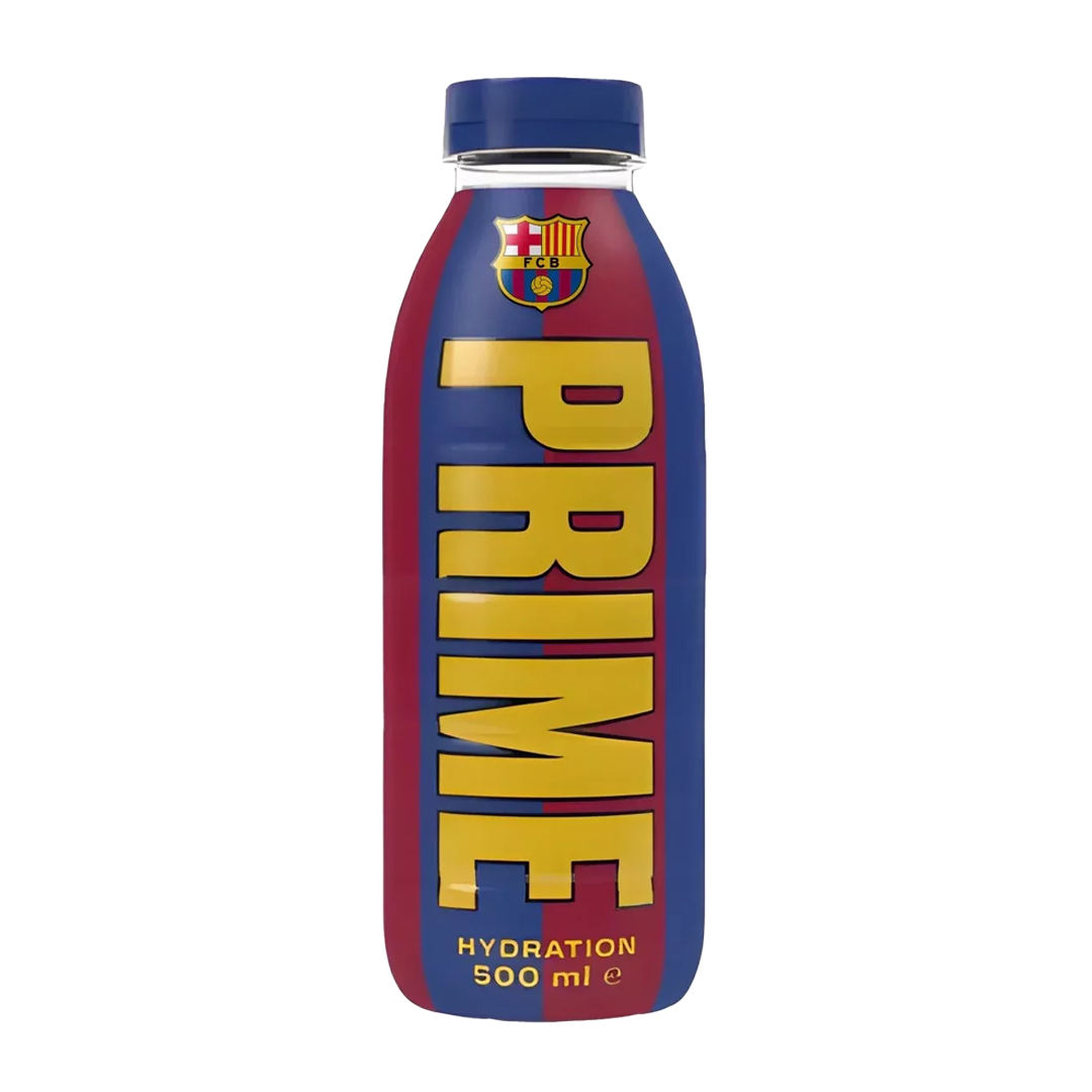 Prime Hydration FC BARCELONA Limited Edition Bottle (500ml) - IN HAND - LIMITED STOCK!