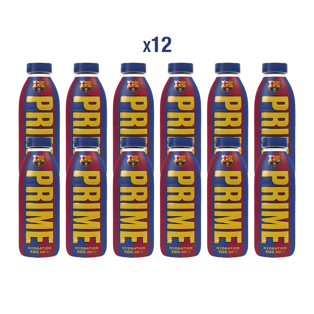 Prime Hydration Barcelona 12 x 500ml Full Case IN HAND!