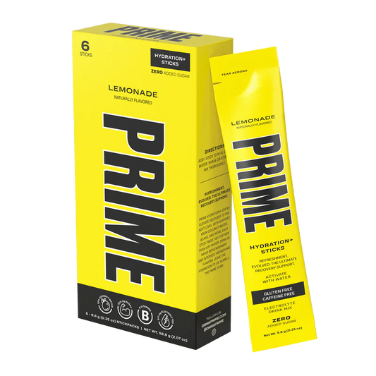 Prime Hydration Lemonade Stick Powder Drink Mix (Full Box)