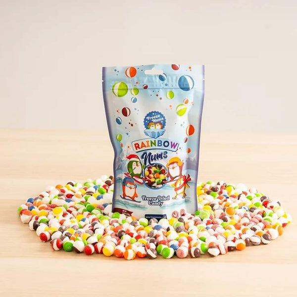 Rainbow Nums Freeze Dried Candy Skittles (145g)