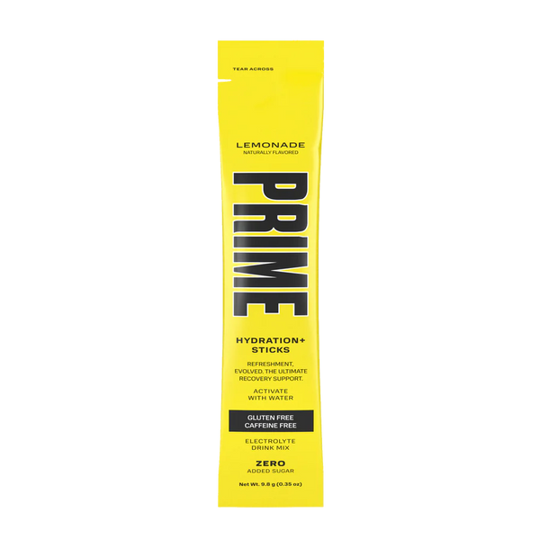 Prime Hydration Lemonade Stick Powder Drink Mix