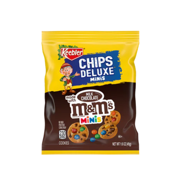 Keebler M&M Chips Deluxe Minis Milk Chocolate (45g) (USA)