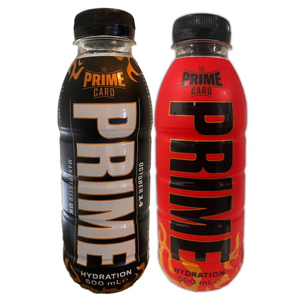 Misfits Prime Bundle - Black & Red Misfits Prime Fight Card Bottles